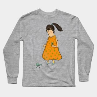 ice cream lady Long Sleeve T-Shirt